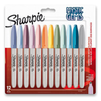 Sharpie fine mystic permanentní popisovač - sada 12 barev