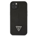 Guess PU Saffiano Triangle kryt iPhone 13 černý