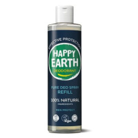 HAPPY EARTH Přírodní Deodorant Refill Men Protect, 300 ml