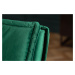 LuxD Rozkládací sedačka Clark 184 cm smaragdově zelená