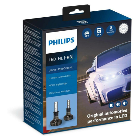 Philips LED H3 12/24V 20W Ultinon Pro9000 HL 2ks 11336U90CWX2