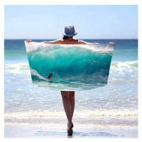 Plážový ručník se surfařem