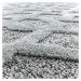 Ayyildiz koberce Kusový koberec Pisa 4702 Grey kruh - 80x80 (průměr) kruh cm