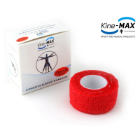 KineMAX Cohesive elastické samofixační 2.5cmx4.5m červené