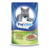 PreVital kapsičky s játry pro sterilizované kočky 24 x 100 g