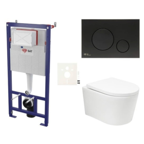 Závěsný wc set do lehkých stěn / předstěnová SAT BREVIS SIKOSSBRTOR68K