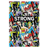 Umělecký tisk DC Comics - Women are strong, (26.7 x 40 cm)