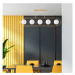 Sofahouse 28586 Designový lustr Ulrica II 122 cm zlatý závěsné svítidlo