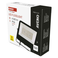 EMOS LED reflektor AVENO 30W, černý, neutrální bílá ZS2423