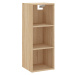 vidaXL Skříň highboard dub sonoma 34,5 x 34 x 180 cm kompozitní dřevo