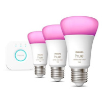 Philips Hue White and Color Ambiance 9W 1100 E27 promo starter kit