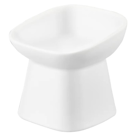 Miska pro mazlíčka Yamazaki Tower 200 ml bílá barva