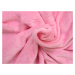 Světle růžová mikroplyšová deka VIOLET, 200x230 cm