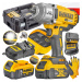 Dewalt Rázový Akumulátorový Klíč Na Kola DCF900P1 18V 5Ah 1355Nm Kufr