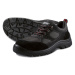 PARKSIDE® Pánská kožená bezpečnostní obuv S3 (43, černá/červená)