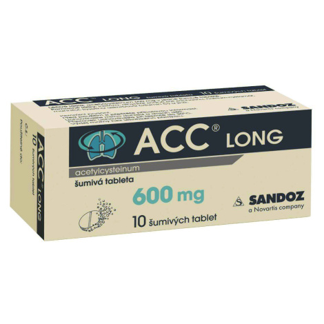 Acc Long 600mg 10 šumivých tablet
