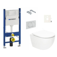 Závěsný wc set do lehkých stěn / předstěnová SAT Fusion SIKOGSTORFUD01