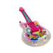 mamido  Sada dětské kytary s mikrofonem a brýlemi růžová