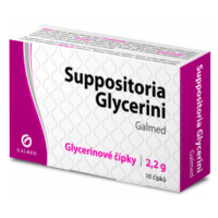 Suppositoria Glycerini 2.2g 10 čípků Galmed