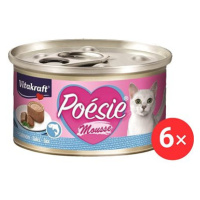 Vitakraft Cat mokré krmivo Poésie Mousse losos 6 × 85 g