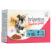 Briantos Chunks in Gravy 48 x 100 g - 40 + 8 zdarma - losos s mrkví