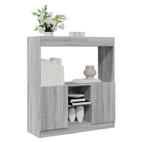 vidaXL Skříň highboard šedá sonoma 92 x 33 x 100 cm kompozitní dřevo