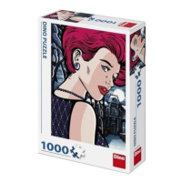 POP ART - TAJEMNÁ ŽENA 1000 Puzzle NOVÉ