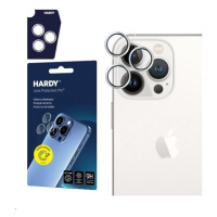 3mk Hardy Lens Protection Pro skla na fotoaparát Apple iPhone 14 Pro/14 Pro Max stříbrná