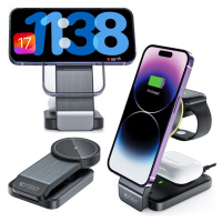 Indukční Nabíječka Qi 15W Stojánek Pro Magsafe Na Iphone 12 13 14 15 16