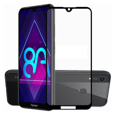 3D ochranné tvrzené sklo s rámečkem pro Honor 8A - černé