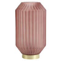 Růžová stolní lampa (výška 27 cm) Ivot – Light & Living