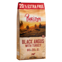 Purizon granule, 12 kg + 2,4 kg zdarma - Adult Black-Angus hovězí s krocanem - bez obilovin