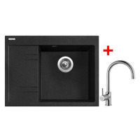 Sinks RIM 650 P Granblack + Vitalia