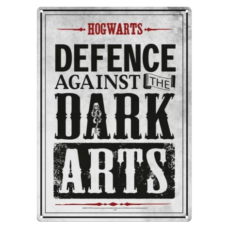 Plechová cedule Harry Potter - Dark Arts, (15 x 21 cm) HALF MOON BAY
