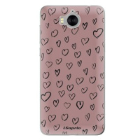 iSaprio Heart Dark - Huawei Y5 2017/Huawei Y6 2017