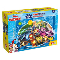 Oboustranné puzzle Maxi 24 dílků Mickey Mouse 74099 LISCIANI