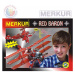 MERKUR Red Baron 40 modelů 680 dílků KOVOVÁ STAVEBNICE