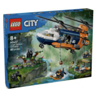 Helikoptéra na průzkum džungle v základním táboře - Ninjago