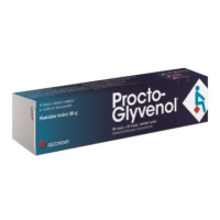 PROCTO-GLYVENOL 50MG/G+20MG/G rektální krém 1X30G