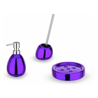 WENKO Koupelnová sada - Polaris Purple Metallic D63038