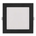 EMOS LED podhledové svítidlo NEXXO černé, 17,5 x 17,5 cm, 12,5 W, teplá/neutrální bílá ZD2333