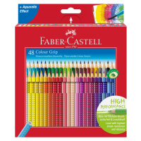 Faber-Castell Faber-Castell, 112449, Colour Grip, akvarelové pastelky, 48 ks