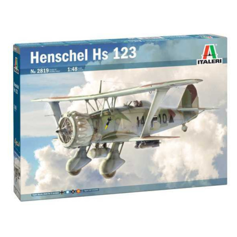 Model Kit letadlo 2819 - Henschel Hs 123 (1:48) Italeri