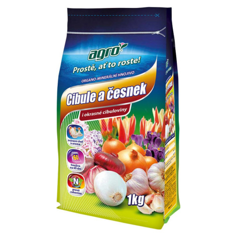 Organo-minerální hnojivo Cibule a česnek Agro 1 kg 000637