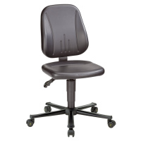 bimos Pracovní otočná židle ESD UNITEC, koženka, přestavování výšky 440 - 590 mm