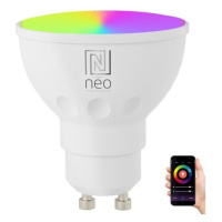 NEO Smart žárovka LED GU10 4,8W RGB+CCT barevná a bílá, stmívatelná, zigbee