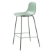 Furniria Designová barová židle Jensen matná zelená