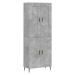 vidaXL Skříň highboard betonově šedá 69,5x34x180 cm kompozitní dřevo