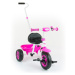 Dětská tříkolka Milly Mally Boby TURBO Varianta: pink - růžová