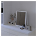Elvisia Zrcadlo ZINA | bílá 50 x 40 cm